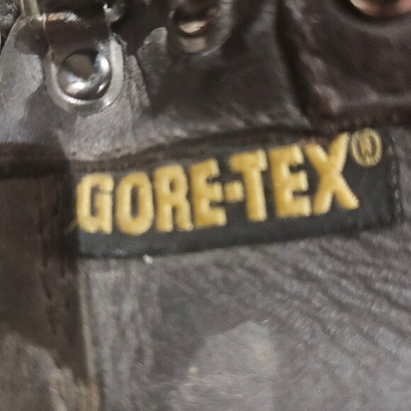 Cabelas Gore-Tex Brown Leather Mens Hiking Boots Size 9 - Picture 5 of 11